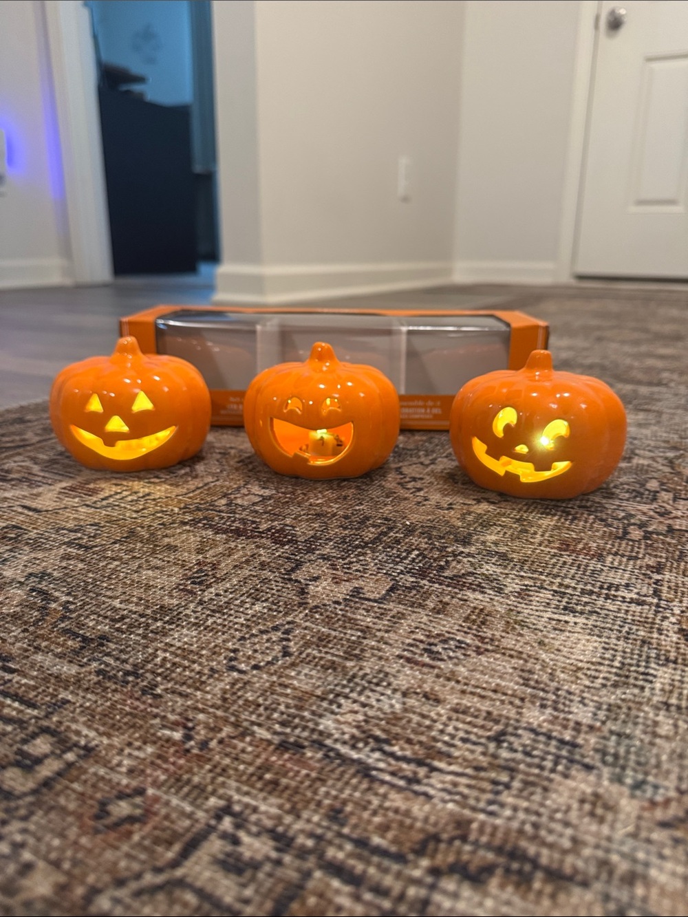 Martha Stewart LED Jackolanterns set